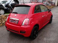 Usata Fiat 500S Sport 105 CV (77 kW) 2014 Rosso Cabrio