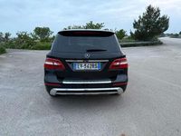 Usata Mercedes ML250 204 CV (150 kW) 2014 Nero SUV