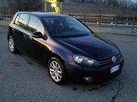 Usata VW Golf VI 102 CV (75 kW) 2009 Nero Utilitaria