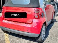 Usata Smart ForTwo Cabrio 45 CV (33 kW) 2008 Rosso Cabrio
