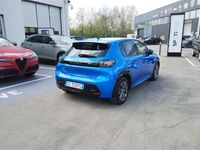 Käytetty Peugeot e-208 Allure 56 kW (77 HP) 2020 Sininen Viistoperä