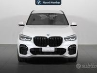 Usata BMW X5 M Sport 286 CV (210 kW) 2022 Bianco SUV