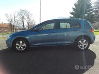 Usata VW Golf VII Trendline 90 CV (66 kW) 2015 Blu Berlina