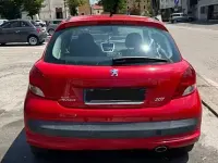 Usata Peugeot 207 95 CV (69 kW) 2011 Rosso Berlina