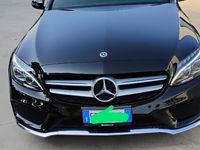 Usata Mercedes C220 170 CV (125 kW) 2018 Nero Berlina