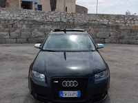 Usata Audi A3 S-Line 170 CV (125 kW) 2008 Nero Berlina