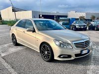 Usata Mercedes E350 Elegance 231 CV (169 kW) 2010 Giallo Berlina