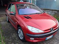 Usata Peugeot 206 75 CV (55 kW) 2002 Rosso Berlina