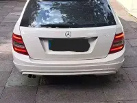 Usata Mercedes C200 136 CV (100 kW) 2012 Bianco Station wagon