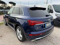 Usata Audi Q5 S-Line 204 CV (150 kW) 2021 Blu/azzurro SUV