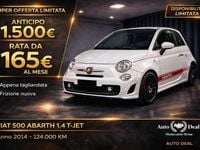Usata Abarth 500 135 CV (99 kW) 2014 Bianco Utilitaria