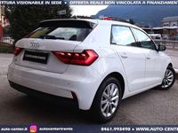 Usata Audi A1 Sportback Admired 110 CV (80 kW) 2020 Bianco Utilitaria