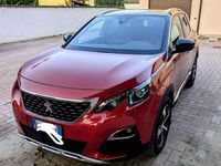 Usata Peugeot 3008 GT-line 131 CV (96 kW) 2019 Rosso SUV