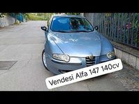 Usata Alfa Romeo 147 140 CV (102 kW) 2003 Grigio Utilitaria