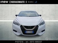 Usata Nissan Micra Visia 71 CV (52 kW) 2018 Bianco Berlina