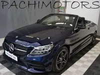 Usata Mercedes C180 AMG line 156 CV (114 kW) 2019 Blu/azzurro Cabrio