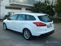 Usata Ford Focus Titanium 120 CV (88 kW) 2018 Bianco Station wagon