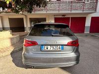 Usata Audi A3 Attraction 110 CV (80 kW) 2015 Grigio Berlina