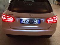 Usata Mercedes C200 136 CV (100 kW) 2018 Bianco Station wagon