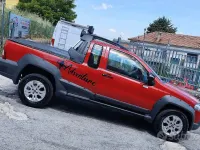 Usata Fiat Strada 95 CV (69 kW) 2012 Rosso Pick-up