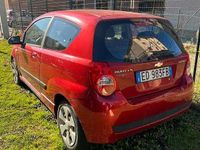 Usata Chevrolet Aveo 2010 Rosso Utilitaria