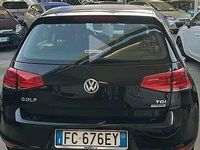 Usata VW Golf VII 110 CV (80 kW) 2016 Nero Berlina