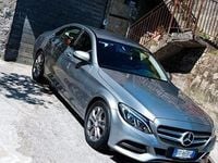 Usata Mercedes C220 170 CV (125 kW) 2015 Grigio Berlina