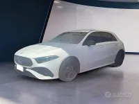 Usata Mercedes A180 AMG line 136 CV (100 kW) 2023 Bianco Berlina