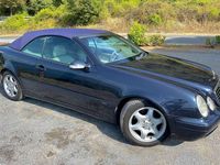 Usata Mercedes CLK200 Avantgarde 163 CV (119 kW) 2002 Blu/azzurro Cabrio