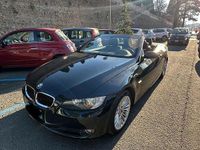 Usata BMW 320 Cabriolet 170 CV (125 kW) 2008 Nero Cabrio