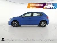 Usata VW Polo Life 95 CV (69 kW) 2023 Blu Utilitaria