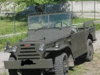 Usata Fiat Campagnola 1970 Verde Cabrio
