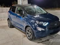 Usata Ford Ecosport ST-Line 100 CV (73 kW) 2019 Blu SUV