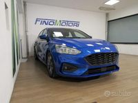 Usata Ford Focus ST-Line 125 CV (91 kW) 2018 Blu Berlina