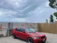 Usata Honda Civic SR 126 CV (92 kW) 1995 Rosso Berlina