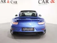 Usata Porsche 911 Turbo S 560 CV (411 kW) 2015 Blu/azzurro Coupé