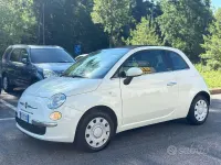 Usata Fiat 500C Lounge 69 CV (50 kW) 2015 Bianco Cabrio