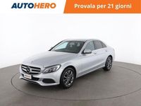Usata Mercedes C220 170 CV (125 kW) 2018 Argento Berlina