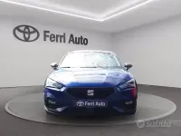 Usata Seat Leon FR 150 CV (110 kW) 2021 Blu Berlina