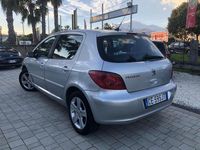 Usata Peugeot 307 90 CV (66 kW) 2003 Argento Berlina