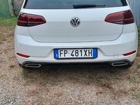 Usata VW Golf VII R-line 2018 Bianco Berlina