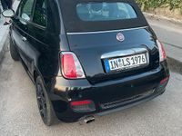 Usata Fiat 500 2014 Nero Cabrio