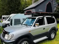 Usata Toyota Land Cruiser 163 CV (119 kW) 2001 Grigio SUV