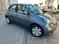 Usado Nissan Micra Acenta 80 HP (58 kW) 2008 Cinzento Sedan