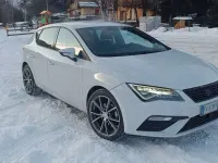Usata Seat Leon FR 131 CV (96 kW) 2019 Bianco Berlina