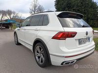 Usata VW Tiguan R-line 150 CV (110 kW) 2020 Bianco SUV