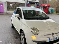Usata Fiat 500 Lounge 69 CV (50 kW) 2008 Bianco Utilitaria
