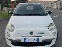 Usata Fiat 500 Lounge 69 CV (50 kW) 2010 Bianco Utilitaria