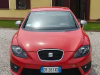 Usata Seat Leon FR 170 CV (125 kW) 2009 Rosso Utilitaria