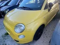 Usata Fiat 500 75 CV (55 kW) 2008 Giallo Utilitaria